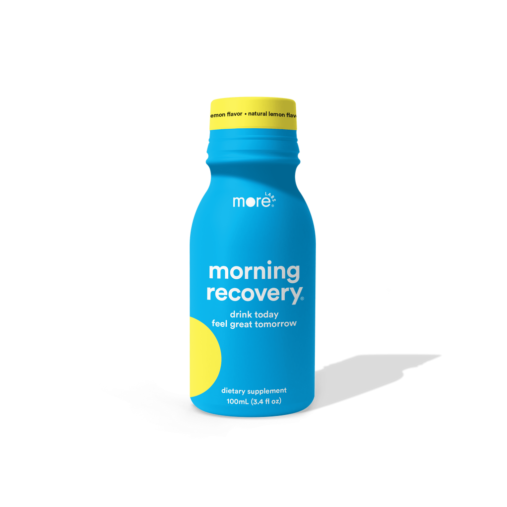 More Labs Natural Lemon Flavor Morning Recovery 3.4 Fl Oz, Cocktail Mixes  & Mixers